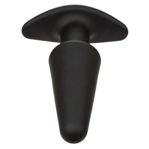 CALEXOTICS - KIIVOPOHJA KAIVETTU ANAL TULPPA 10 VIBRACIONES SILICONE BLACK